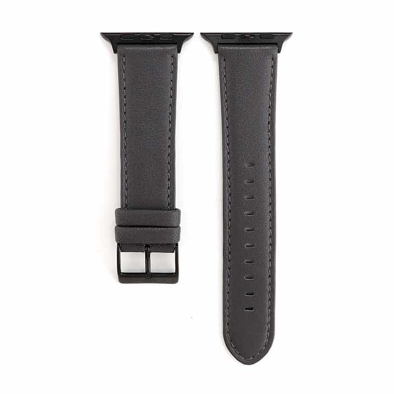 Bracelet Apple Watch <br /> Cuir Sage
