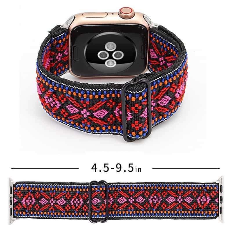 Bracelet Apple Watch <br /> Nylon Bohémien