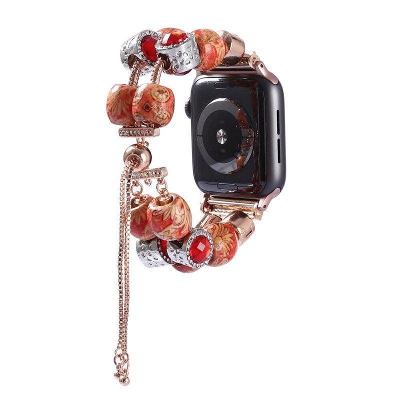 Bracelet Apple Watch <br /> Mala Tibétain - Univers-Watch