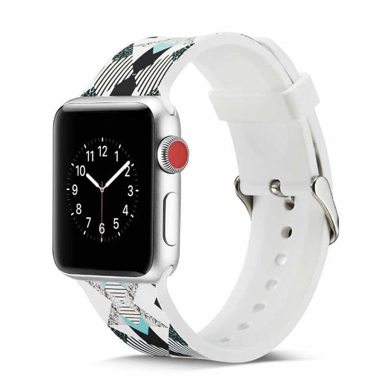 Bracelet Apple Watch <br /> Silicone Série 3 - Univers-Watch