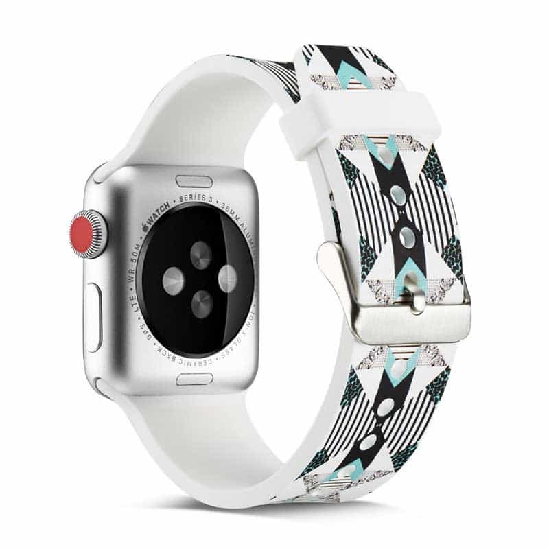 Bracelet Apple Watch <br /> Silicone Série 3 - Univers-Watch