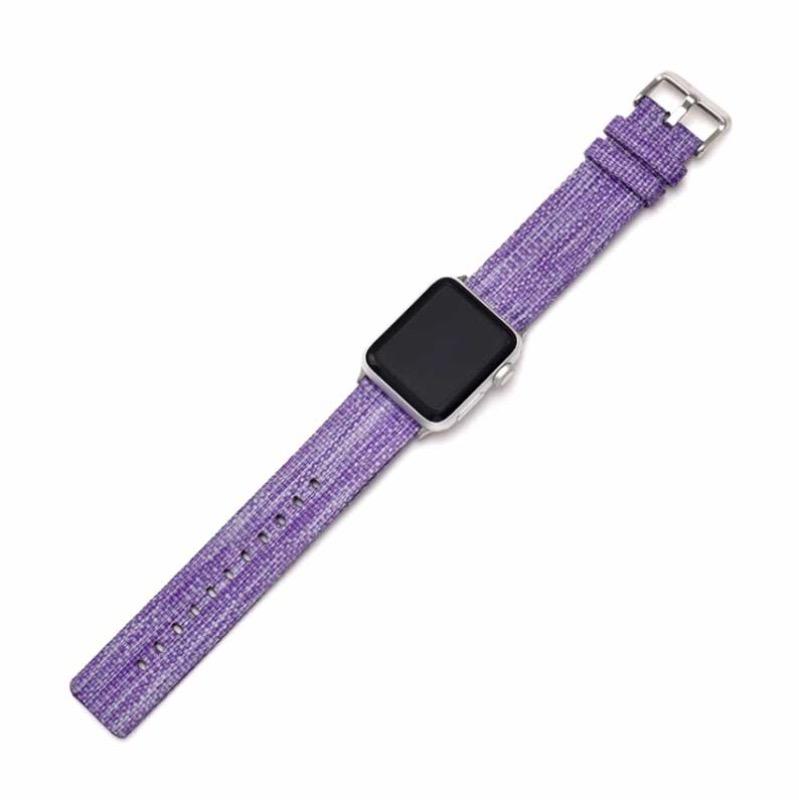Bracelet Apple Watch <br /> Toile de Couleur - Univers-Watch