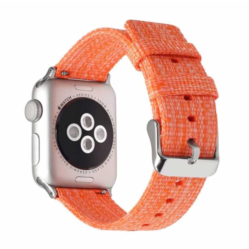 Bracelet Apple Watch <br /> Toile de Couleur - Univers-Watch