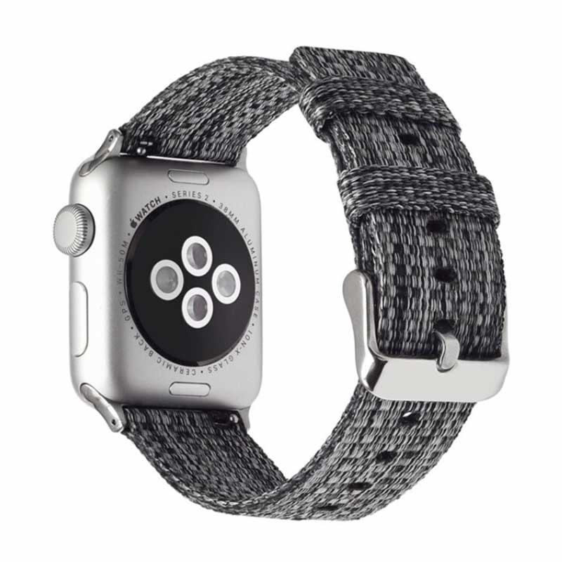 Bracelet Apple Watch <br /> Toile de Couleur - Univers-Watch