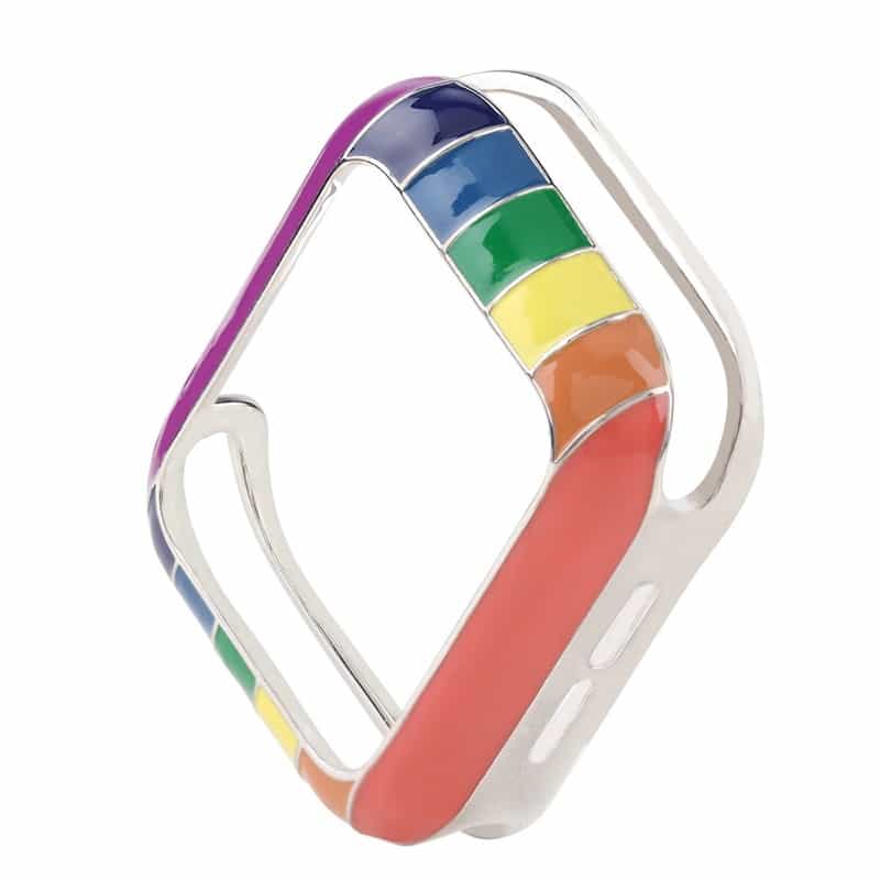 Coque Apple Watch <br /> Arc-en-ciel