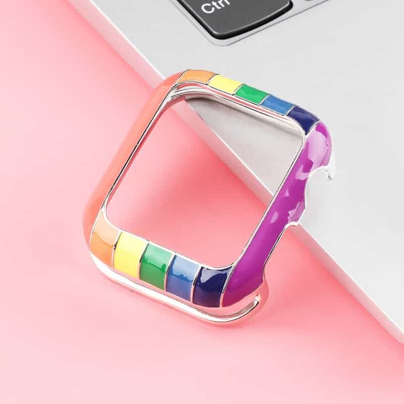 Coque Apple Watch <br /> Arc-en-ciel