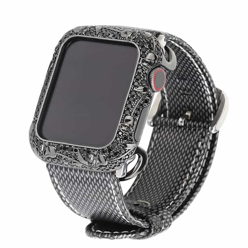 Coque Apple Watch <br /> Luxe Noir
