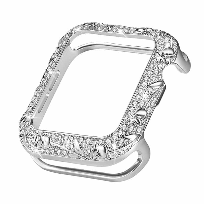 Coque Apple Watch <br /> Luxe Argenté