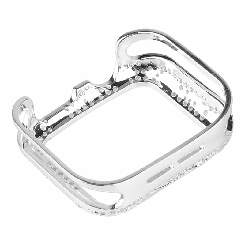 Coque Apple Watch <br /> Luxe Argenté