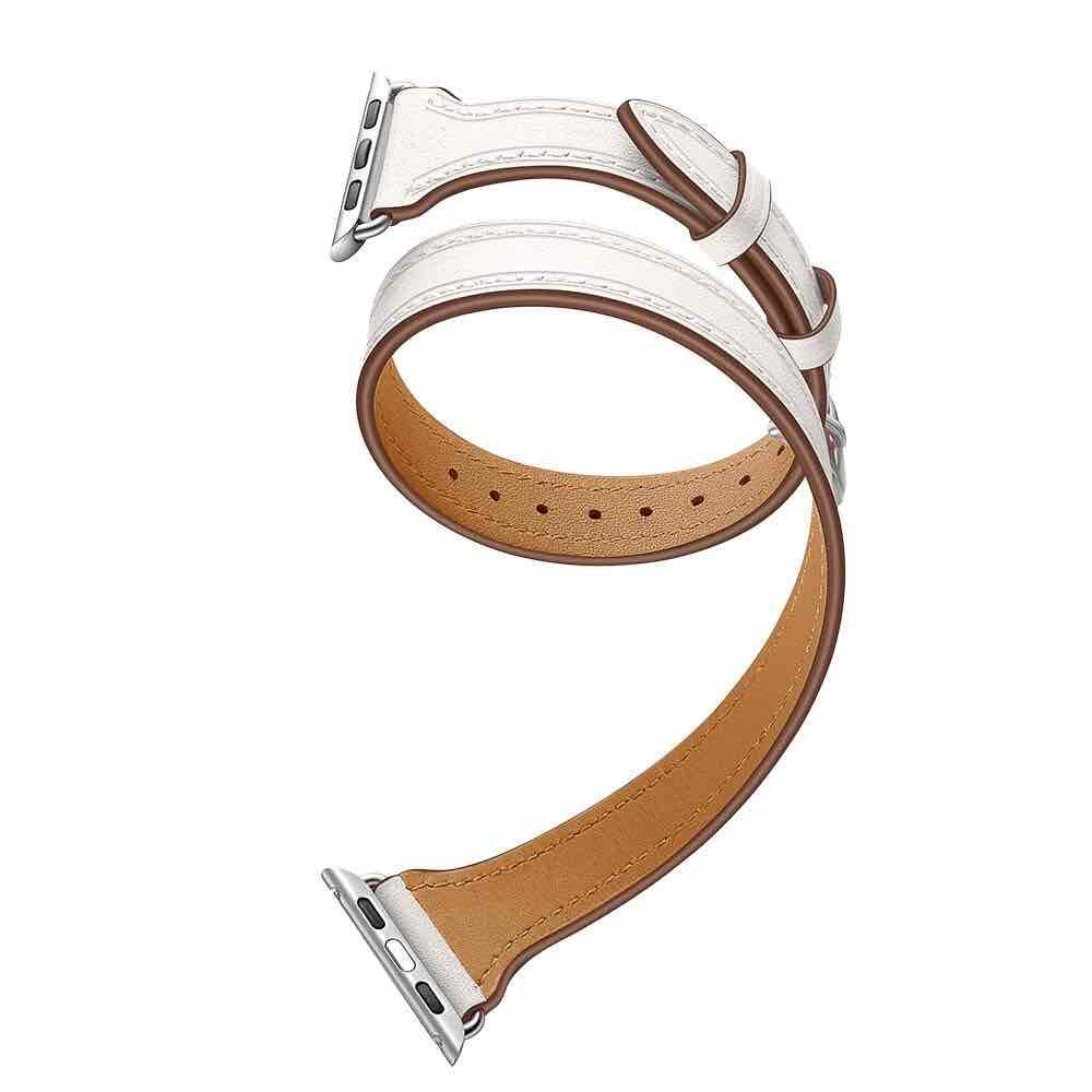 Bracelet Apple Watch <br /> Cuir Double Tour - Univers-Watch