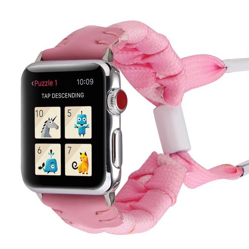 Bracelet Apple Watch <br /> Lacet Chaussure - Univers-Watch