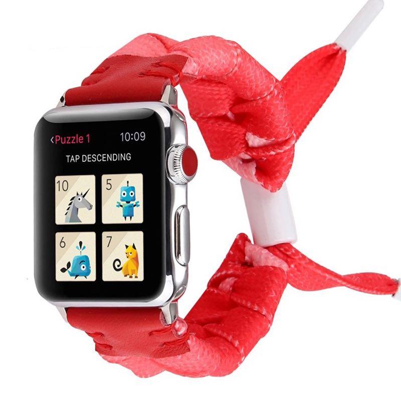 Bracelet Apple Watch <br /> Lacet Chaussure - Univers-Watch