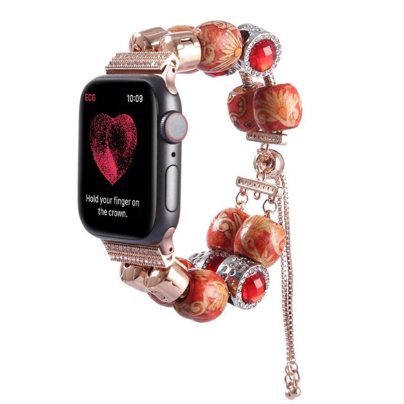 Bracelet Apple Watch <br /> Mala Tibétain - Univers-Watch