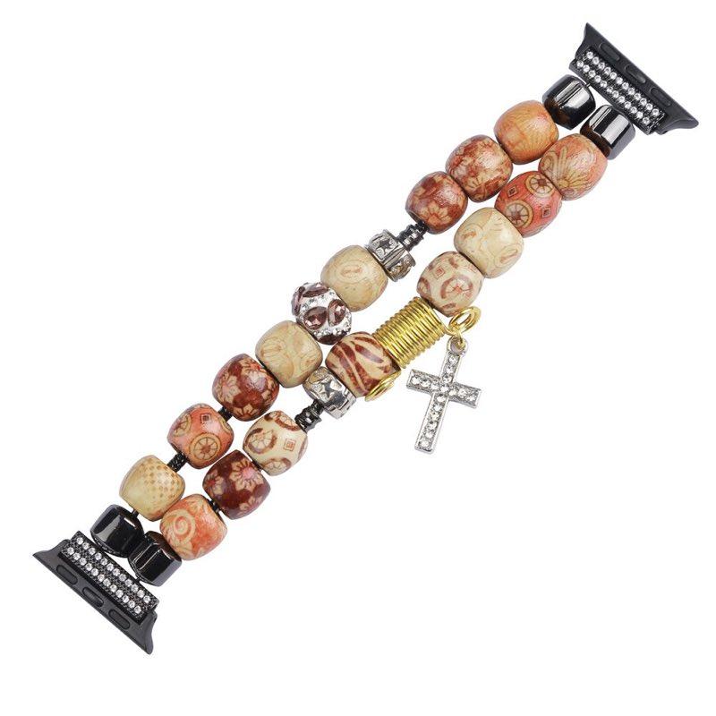 Bracelet Apple Watch <br /> Mala Tibétain - Univers-Watch