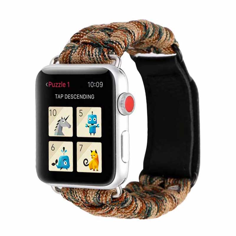 Bracelet Apple Watch <br /> Montre Paracorde - Univers-Watch