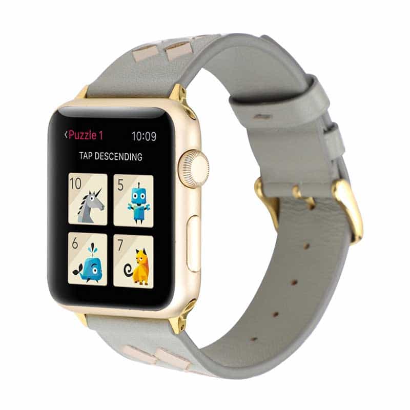 Bracelet Apple Watch <br /> Série Cuir - Univers-Watch