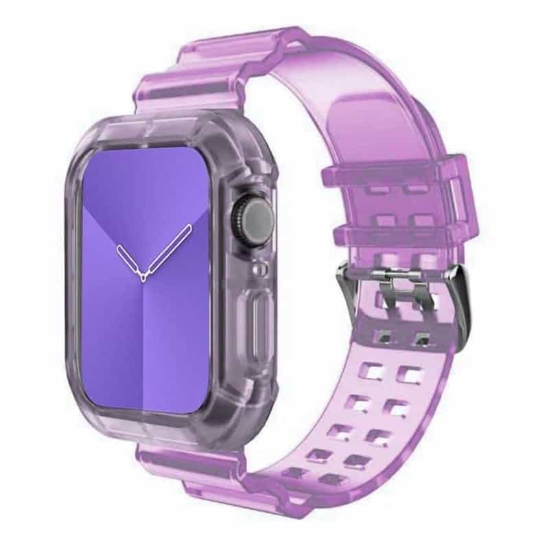 Bracelet Apple Watch <br /> Resine Couleur