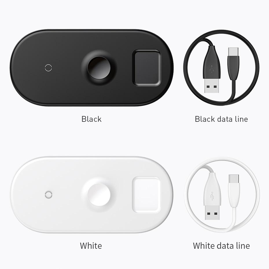 Chargeur Apple Watch <br /> Station de Charge 3 en 1 - Univers-Watch