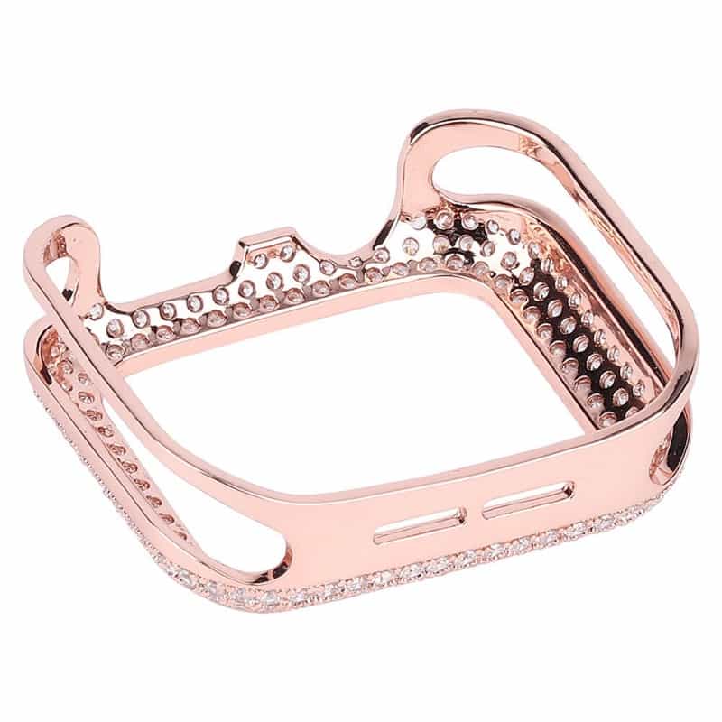 Coque Apple Watch <br /> Diamant Rose