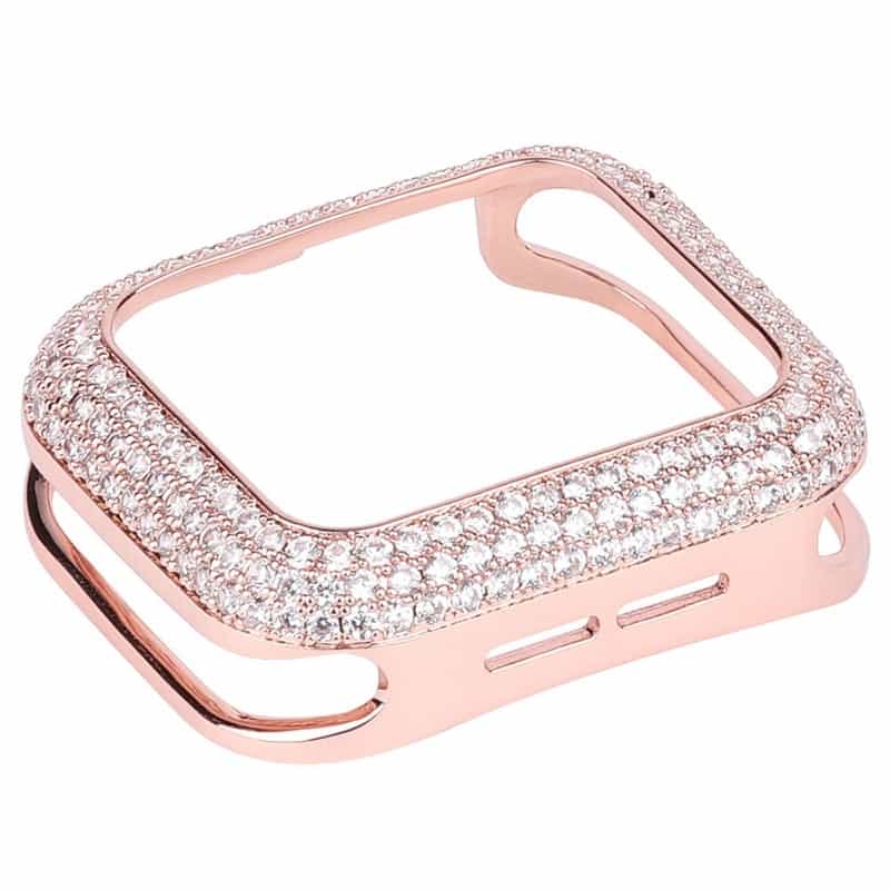 Coque Apple Watch <br /> Diamant Rose