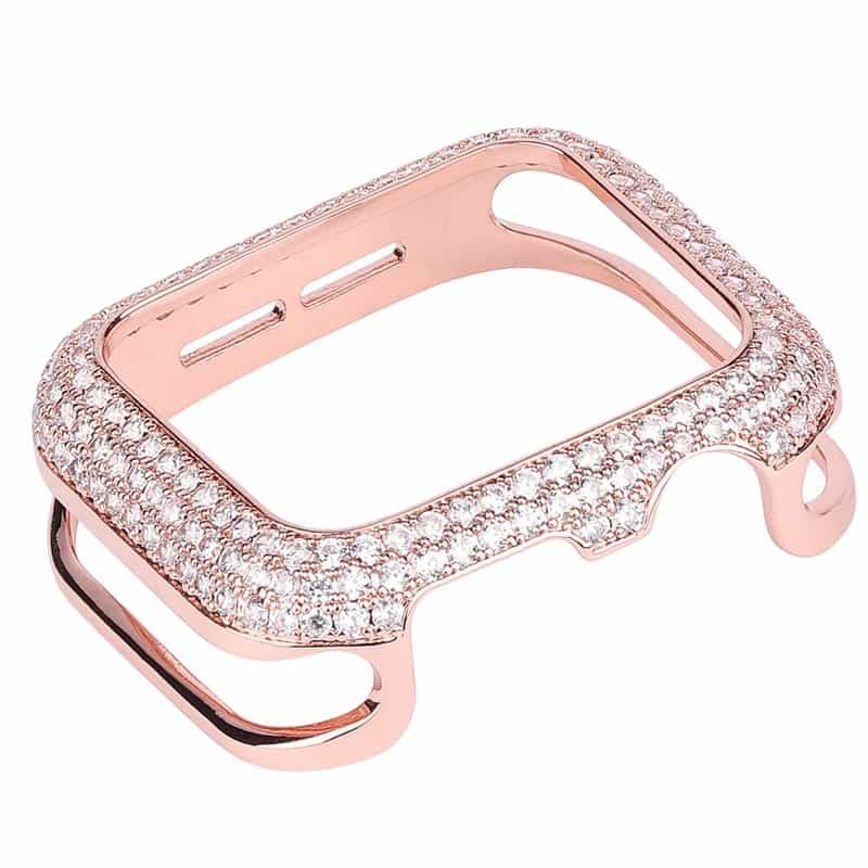 Coque Apple Watch <br /> Diamant Rose